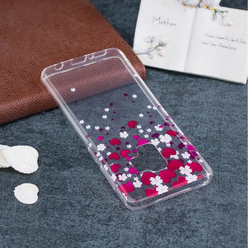 Cover Samsung Galaxy S9 Hjerteregn Original