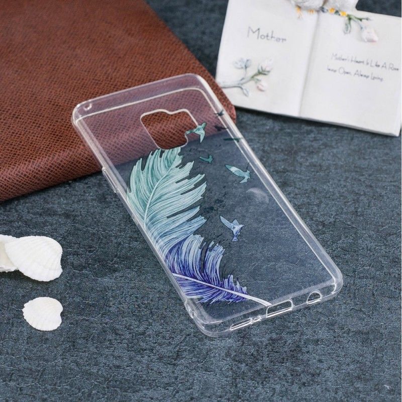 Cover Samsung Galaxy S9 Lys Fjer