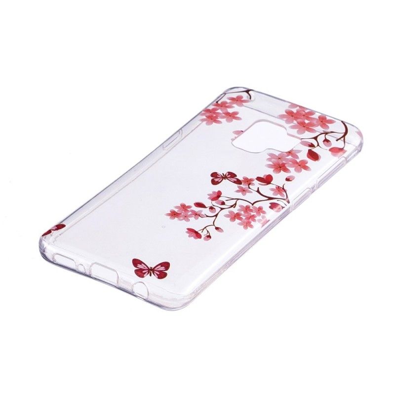 Cover Samsung Galaxy S9 Mobilcover Blomstrende Træ