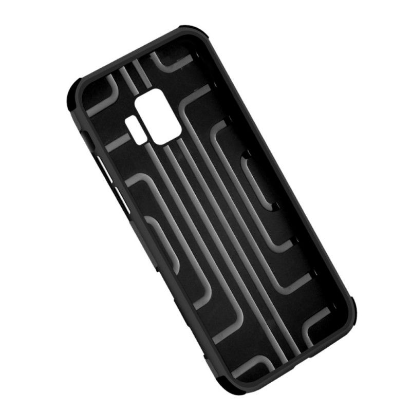 Cover Samsung Galaxy S9 Sort Foldekortholder Original