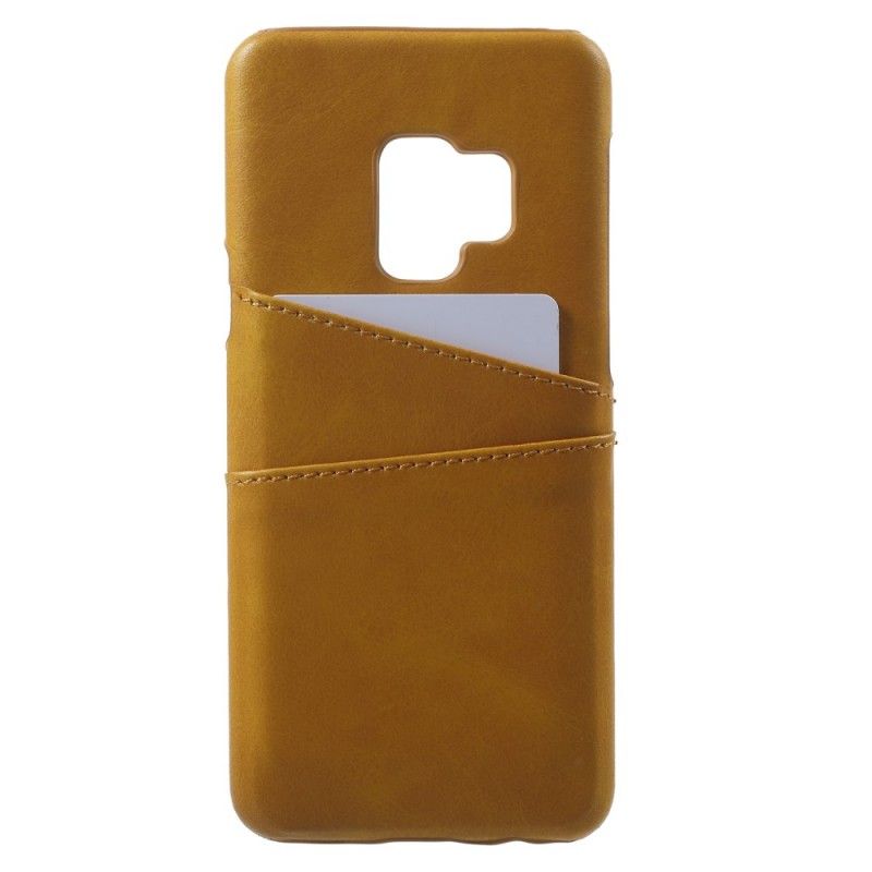 Cover Samsung Galaxy S9 Sort Kortholder