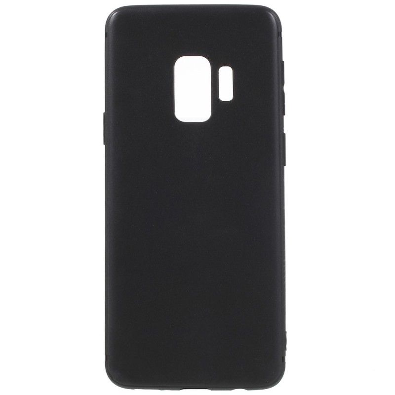 Cover Samsung Galaxy S9 Sort Mat Silikone Original