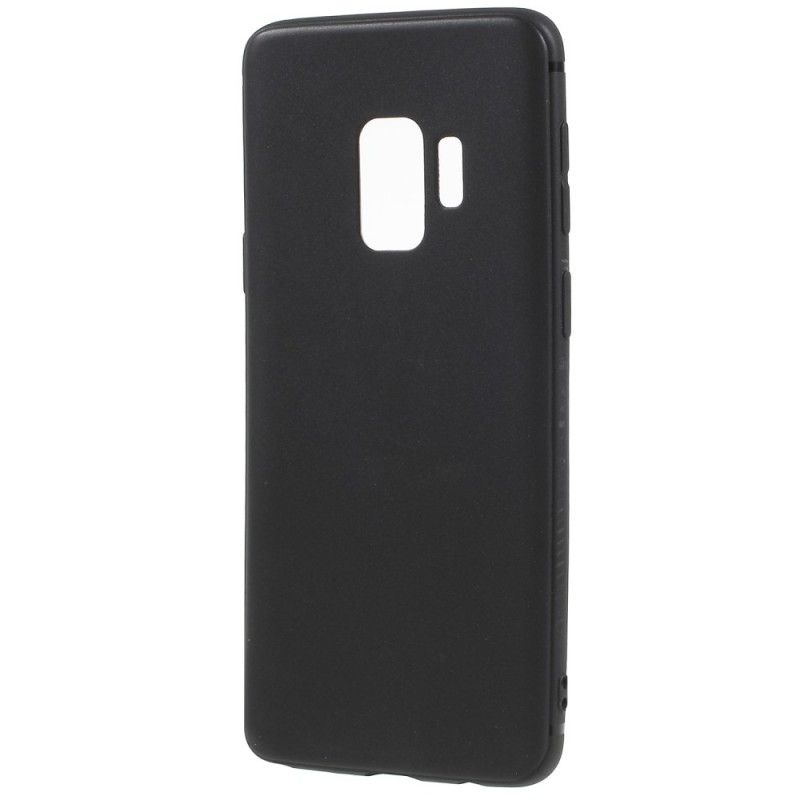 Cover Samsung Galaxy S9 Sort Mat Silikone Original