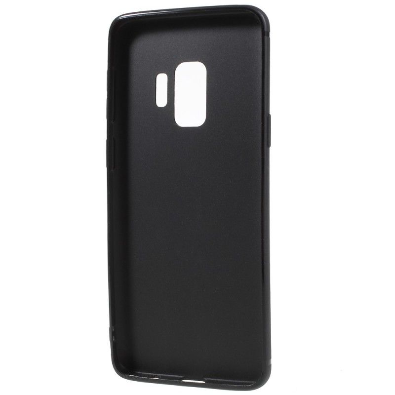 Cover Samsung Galaxy S9 Sort Mat Silikone Original