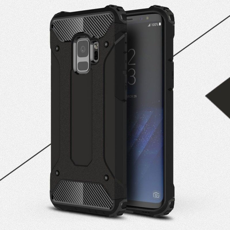 Cover Samsung Galaxy S9 Sort Overlevende Beskyttelse