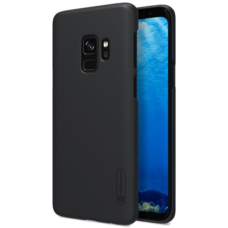 Cover Samsung Galaxy S9 Sort Stiv Frostet Nillkin