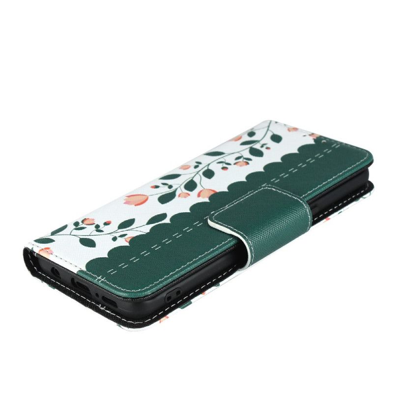 Flip Cover Læder for Samsung Galaxy S9 Lyserød Stropper