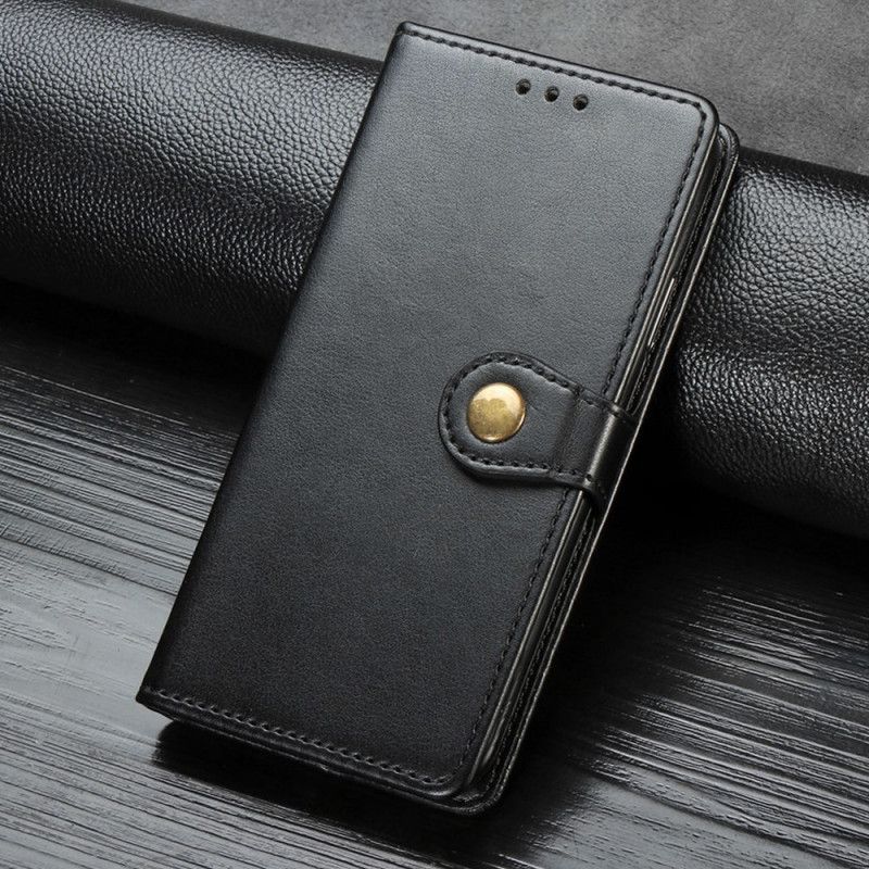 Flip Cover Læder for Samsung Galaxy S9 Sort Kunstlæder Og Vintage Lås