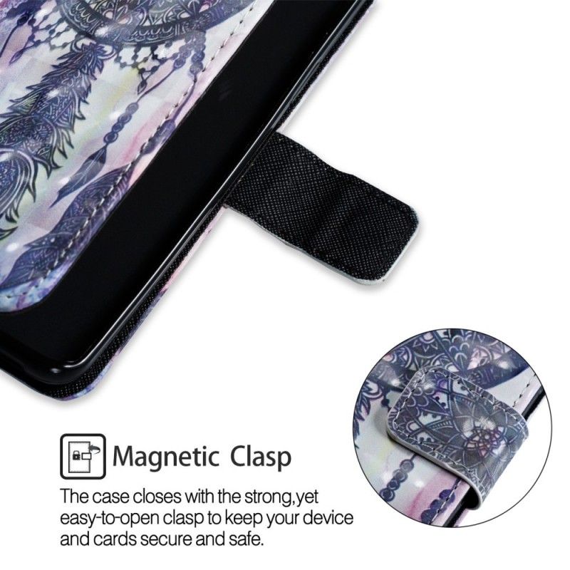 Flip Cover Læder Samsung Galaxy S9 Farverig Drømmefanger