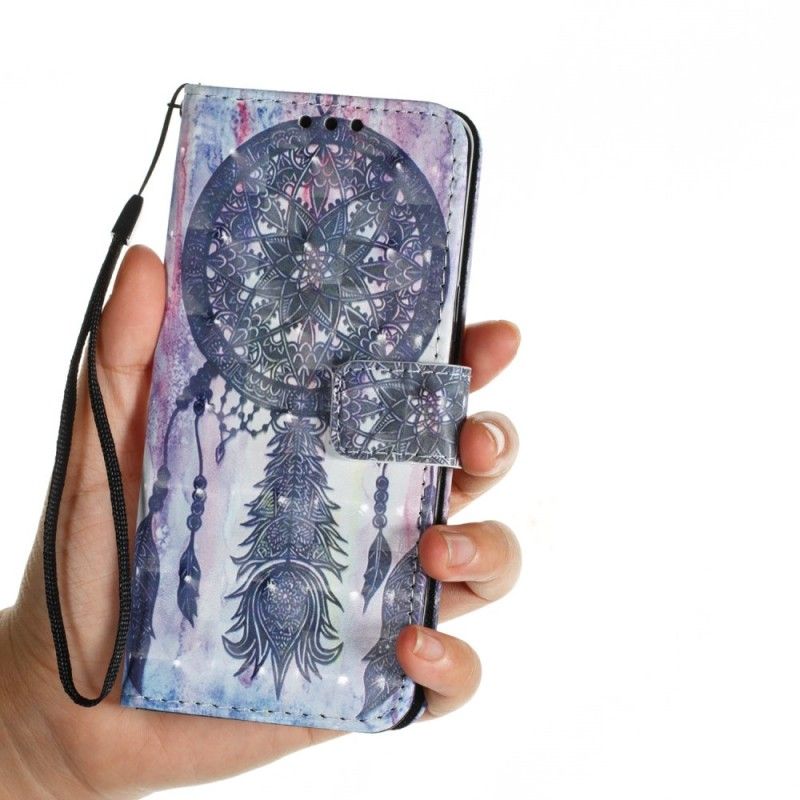 Flip Cover Læder Samsung Galaxy S9 Farverig Drømmefanger