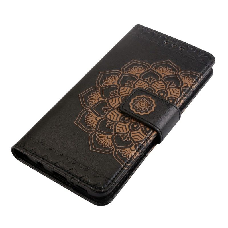 Flip Cover Læder Samsung Galaxy S9 Grå Chic Mandala