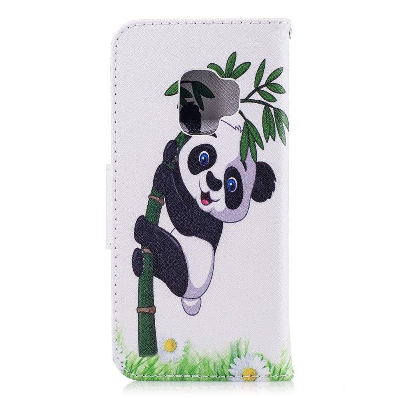 Flip Cover Læder Samsung Galaxy S9 Panda På Bambus Original