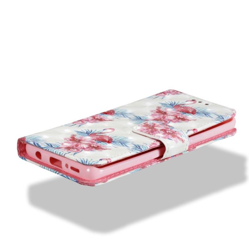 Flip Cover Samsung Galaxy S9 Hvid Mobilcover Flere Flamingoer