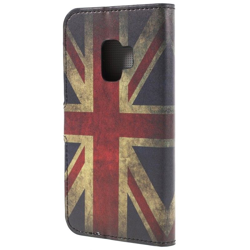 Flip Cover Samsung Galaxy S9 Mobilcover Englands Flag