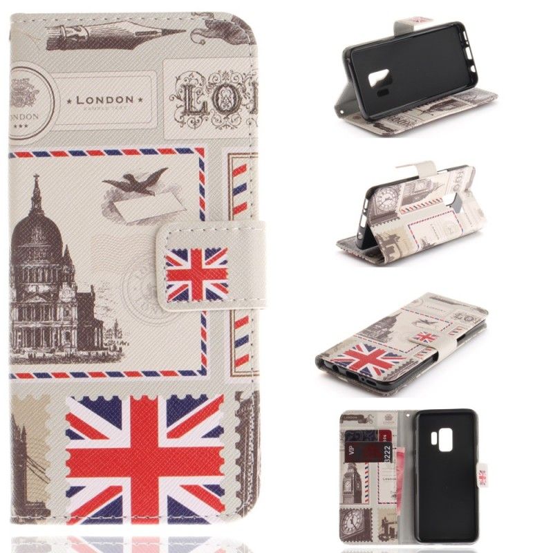 Flip Cover Samsung Galaxy S9 Mobilcover London Tur