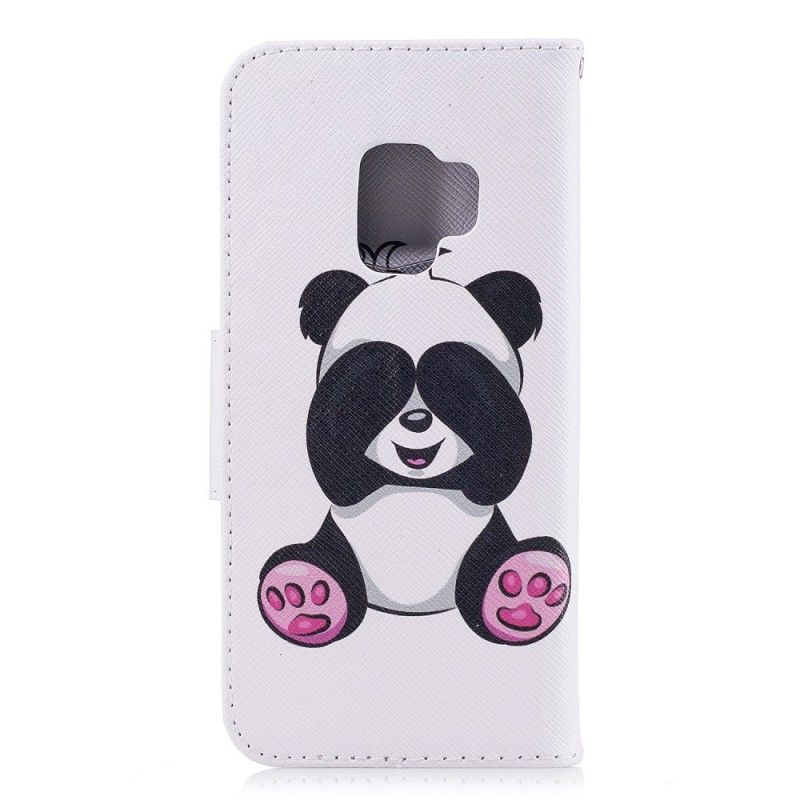 Flip Cover Samsung Galaxy S9 Sjov Panda