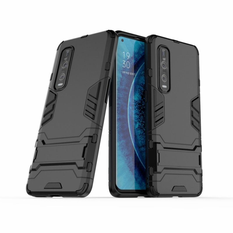 Cover for Oppo Find X2 Pro Sort Tunge