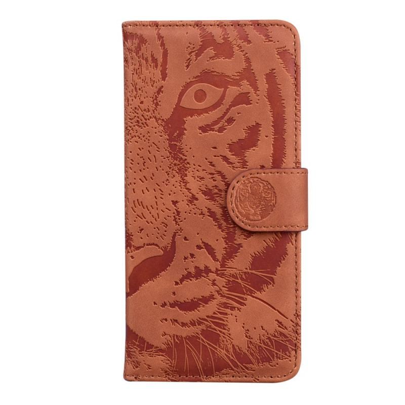 Flip Cover Realme GT Neo 3 Tiger Mønster