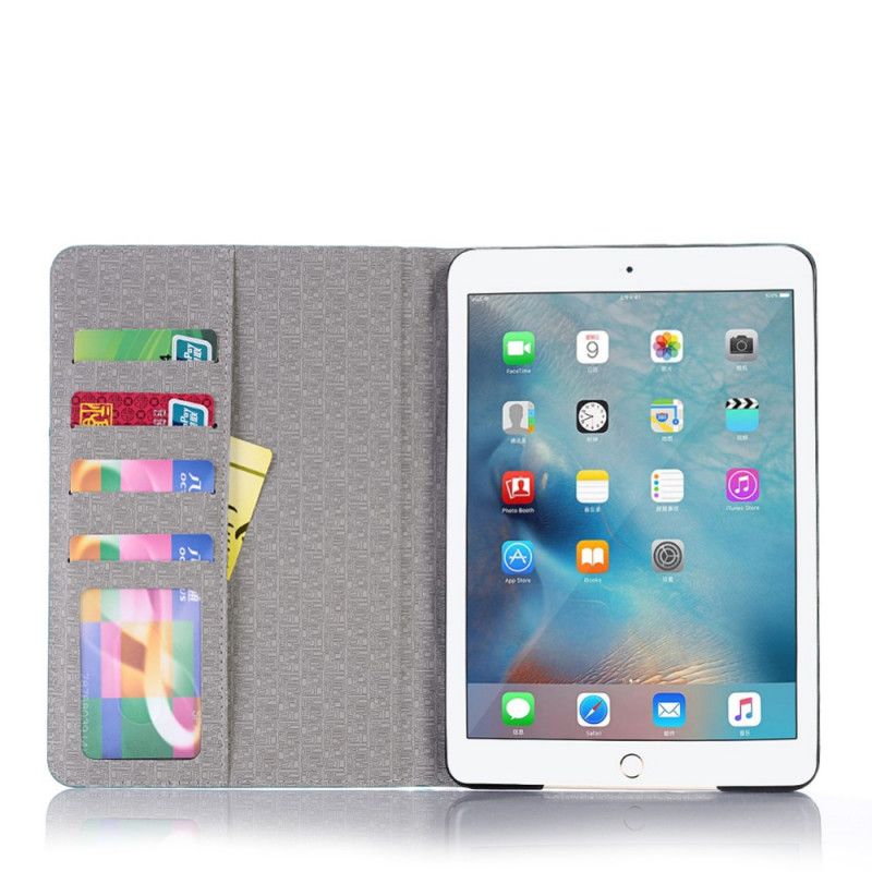 Case Etui iPad 10.2" (2019) (2020) Rød Mobilcover Krokodillehudstil