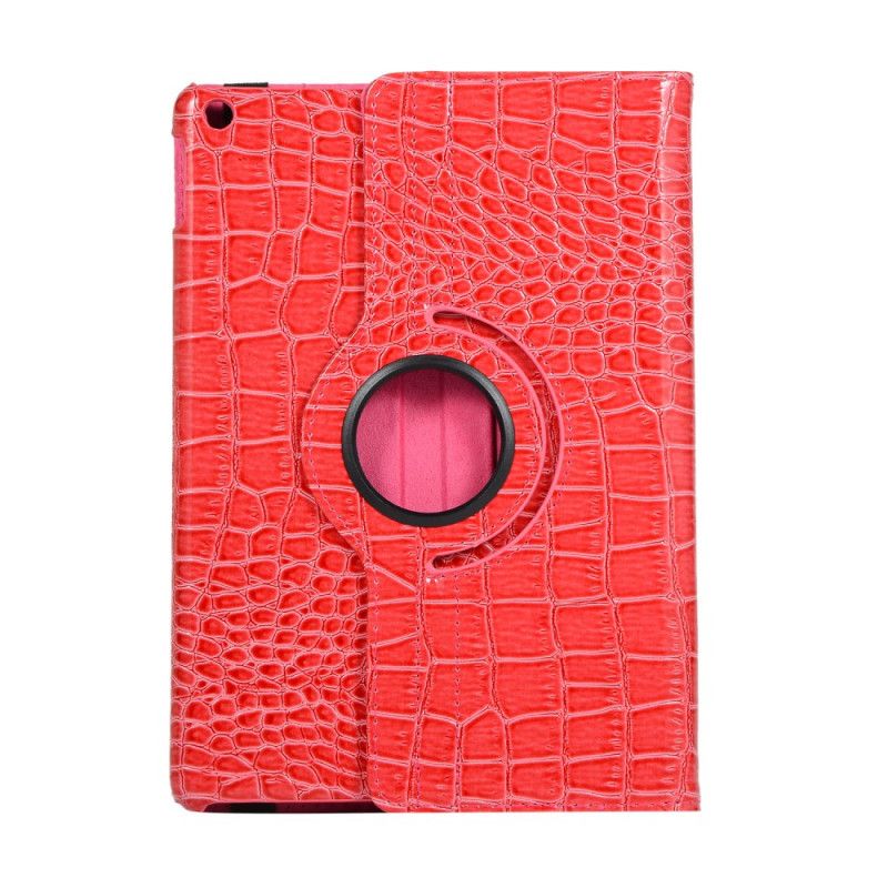 Case Etui iPad 10.2" (2019) (2020) Sort Roterbar Krokodillehudstil