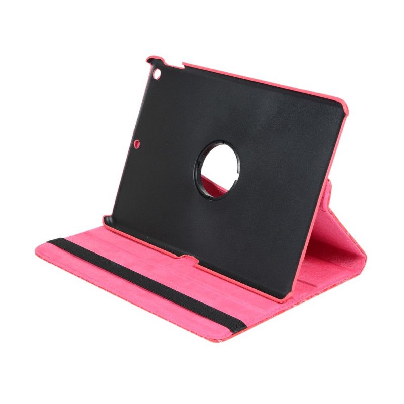 Case Etui iPad 10.2" (2019) (2020) Sort Roterbar Krokodillehudstil