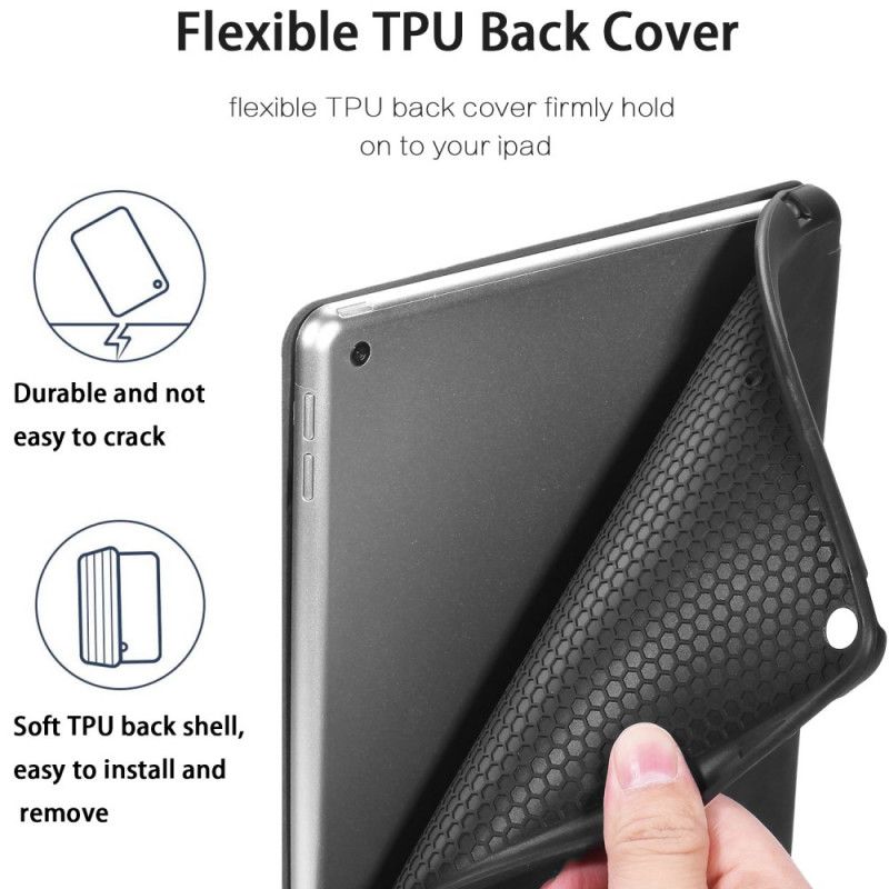 Case Etui iPad 10.2" (2019) (2020) Sort Se Serie Dg.Ming