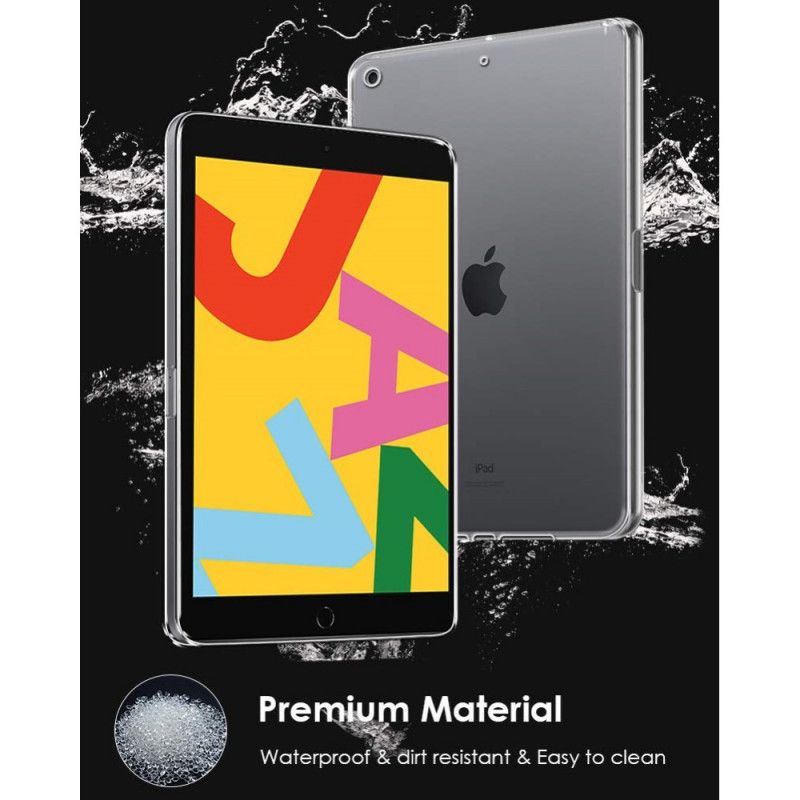 Cover iPad 10.2" (2019) (2020) Gennemsigtig Silikone