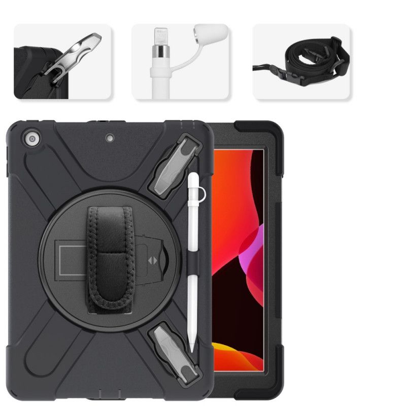 Cover iPad 10.2" (2019) (2020) Sort Mobilcover Multifunktionel X-Form