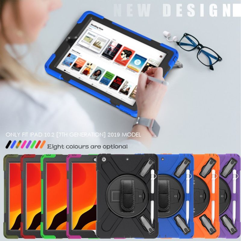 Cover iPad 10.2" (2019) (2020) Sort Mobilcover Multifunktionel X-Form