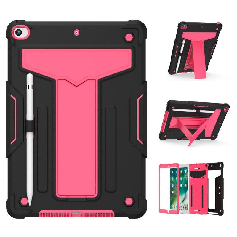 Cover iPad 10.2" (2019) (2020) Sort Mobilcover Resistent Foldbar Støtte