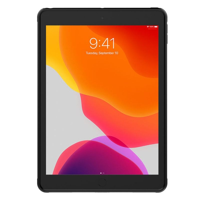 Cover iPad 10.2" (2019) (2020) Sort Støttebånd Mod Stød