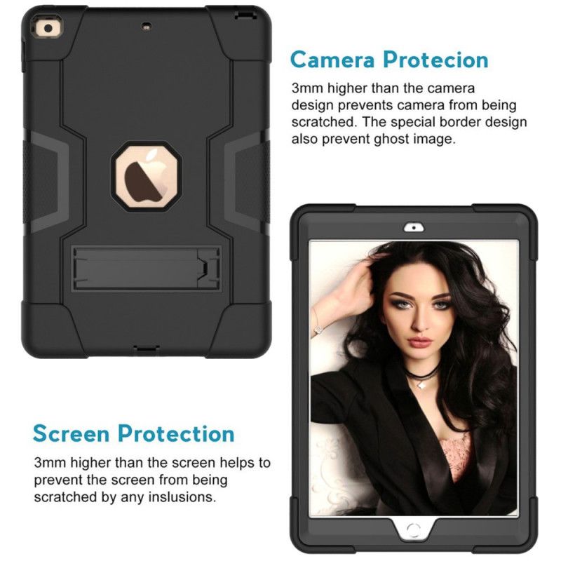 Cover iPad 10.2" (2019) (2020) Sort Ultra Resistent