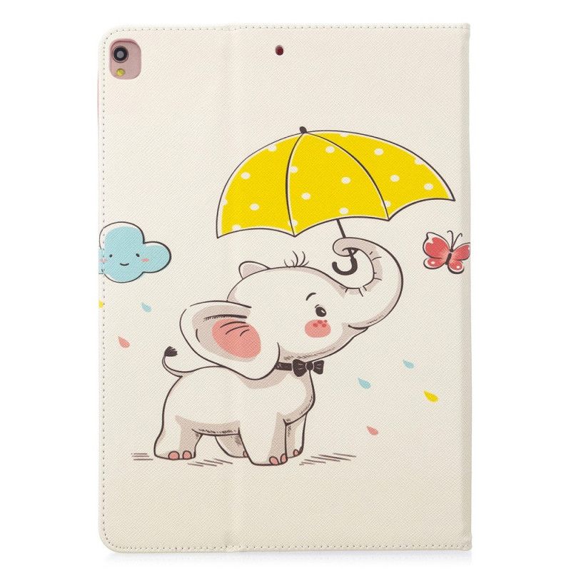 Etui for iPad 10.2" (2019) (2020) Elefant I Regnen