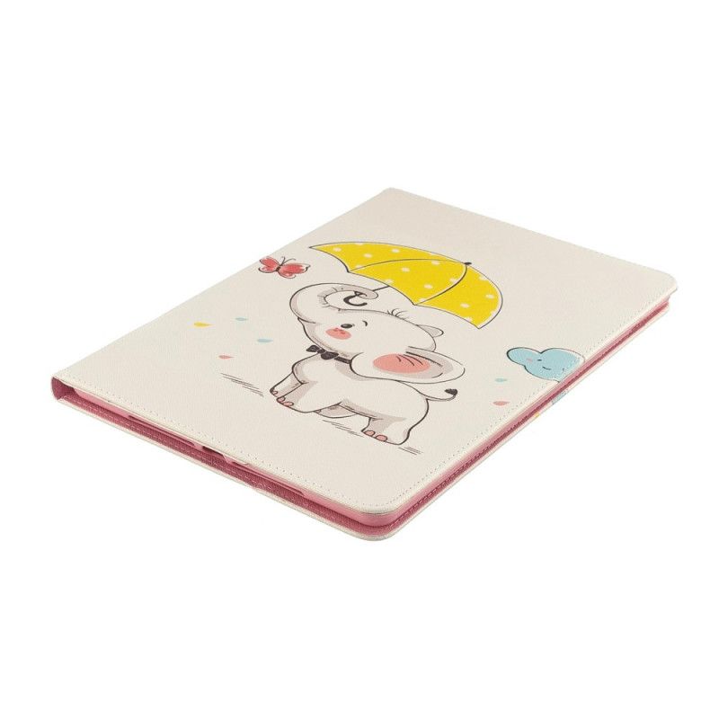 Etui for iPad 10.2" (2019) (2020) Elefant I Regnen