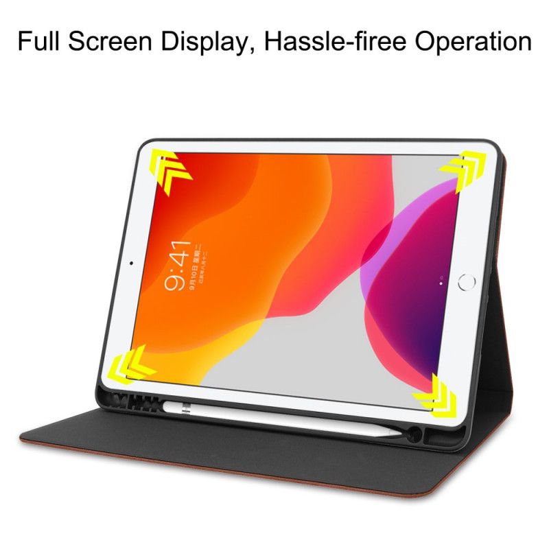 Etui for iPad 10.2" (2019) (2020) Sort High-End Lædereffekt