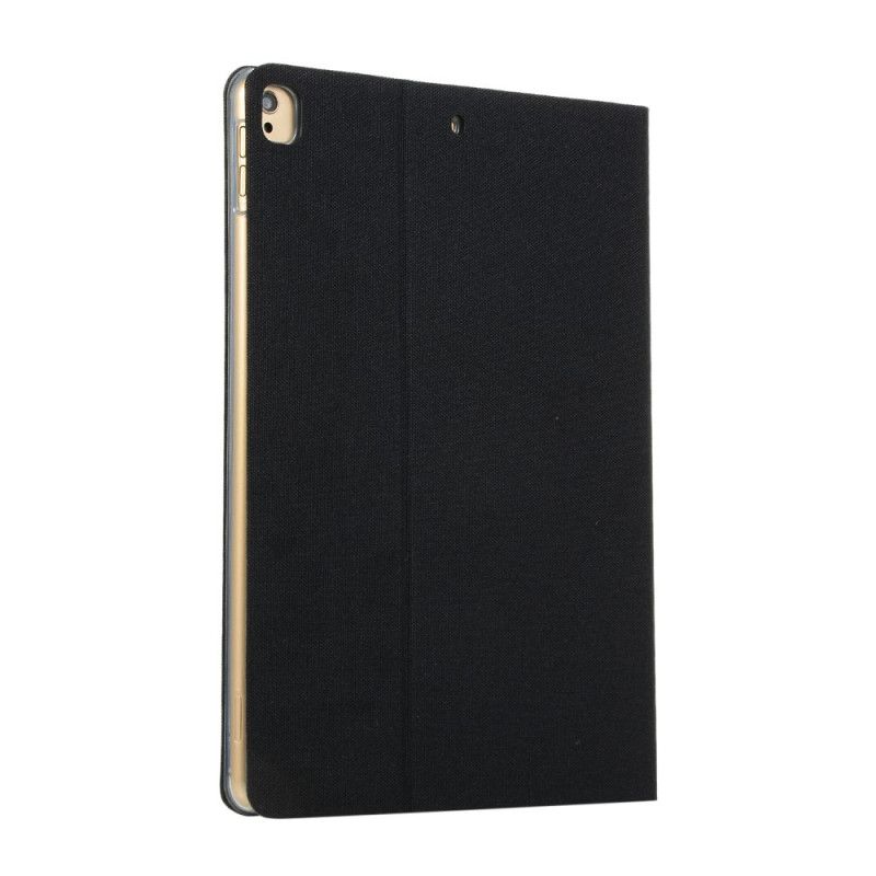 Etui for iPad 10.2" (2019) (2020) Sort Stofeffekt