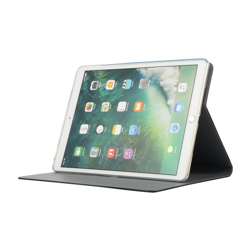 Etui for iPad 10.2" (2019) (2020) Sort Stofeffekt