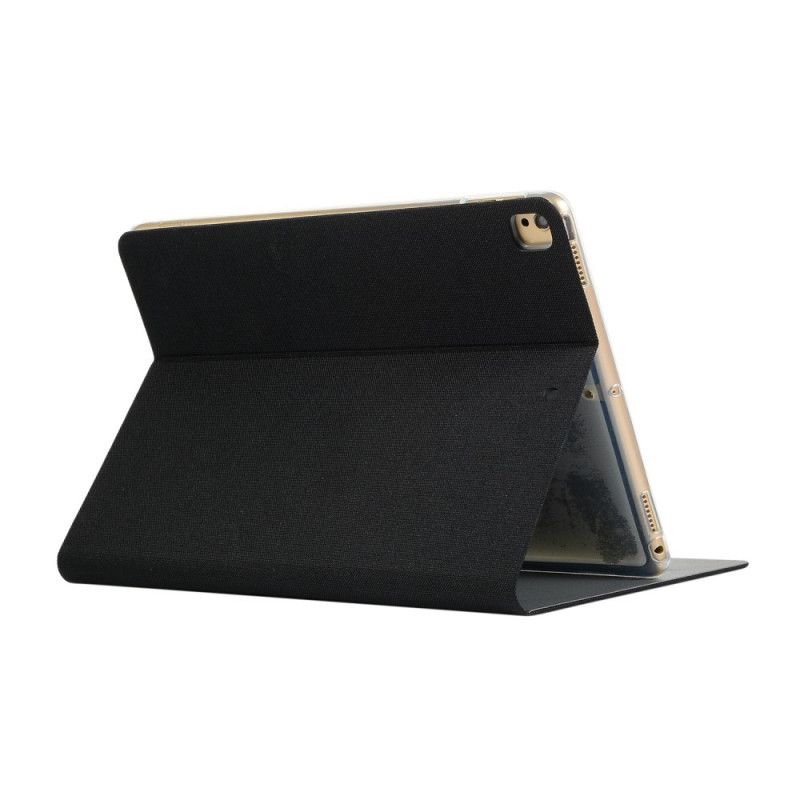 Etui for iPad 10.2" (2019) (2020) Sort Stofeffekt