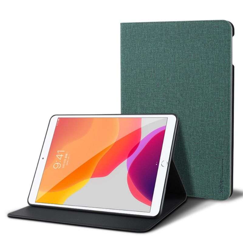 Etui for iPad 10.2" (2019) (2020) Sort X-Niveau Stof