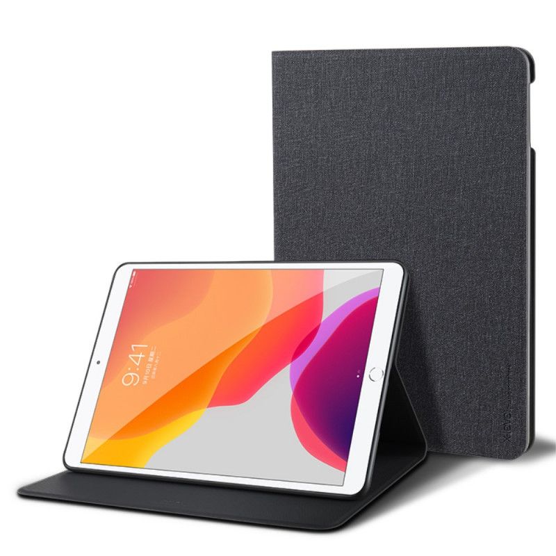 Etui for iPad 10.2" (2019) (2020) Sort X-Niveau Stof