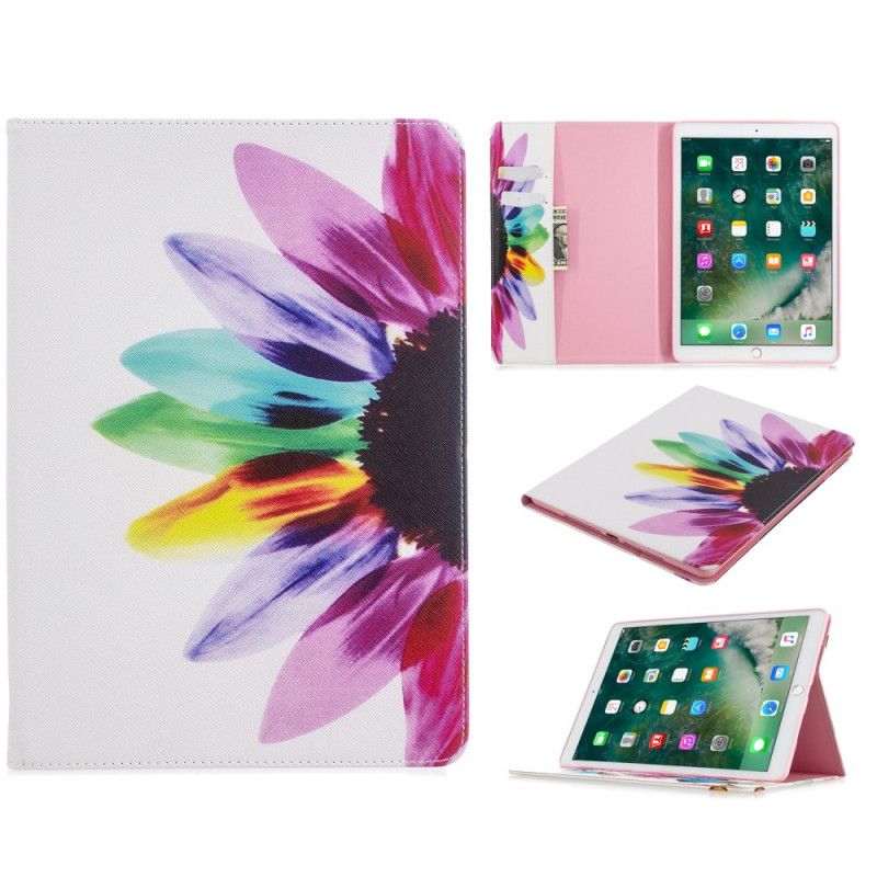 Etui iPad 10.2" (2019) (2020) Blomstermaleri Beskyttelse