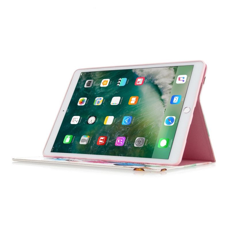 Etui iPad 10.2" (2019) (2020) Blomstermaleri Beskyttelse