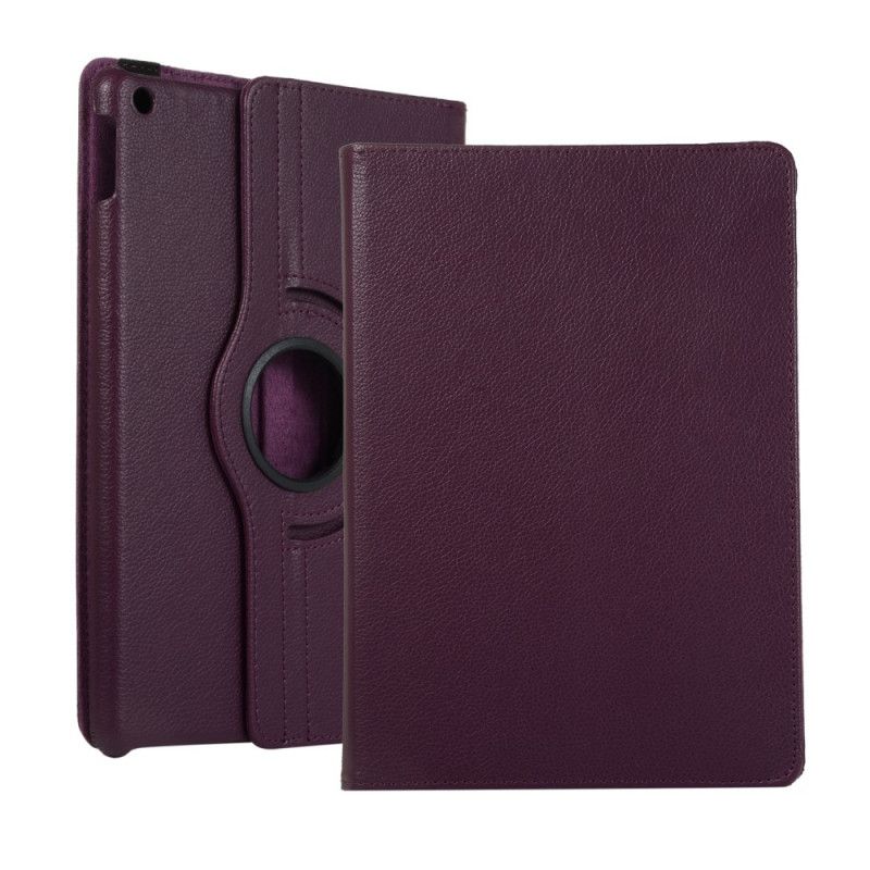 Etui iPad 10.2" (2019) (2020) Sort Lychee Imiteret Læder