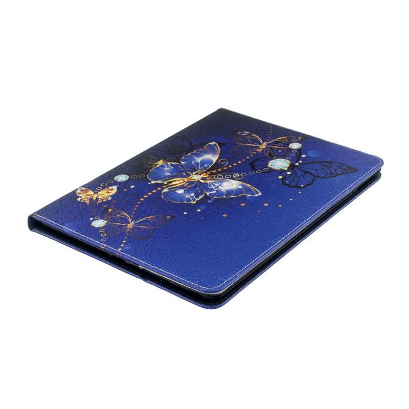 Etui iPad 10.2" (2019) (2020) Sort Smukke Sommerfugle