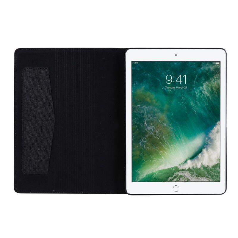 Etui iPad 10.2" (2019) (2020) Sort Stof