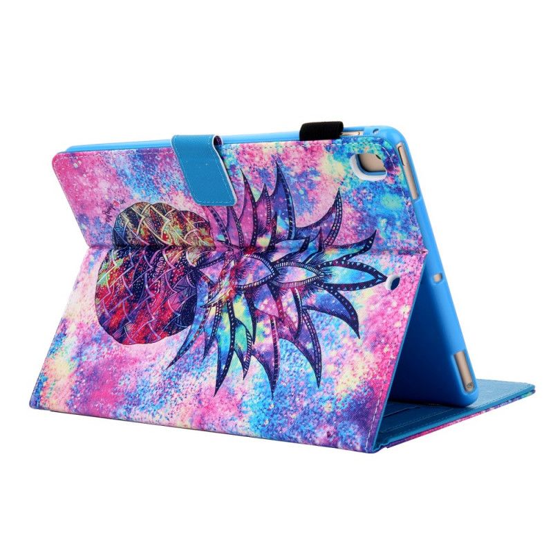 Flip Cover iPad 10.2" (2019) (2020) Mobilcover Funky Ananas