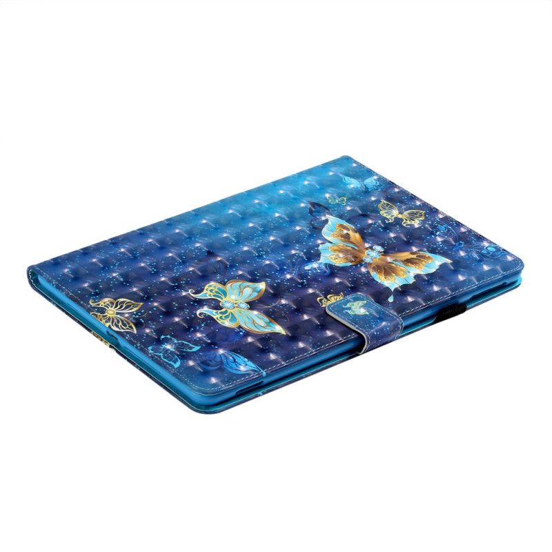 Flip Cover iPad 10.2" (2019) (2020) Mobilcover Lette Plet Sommerfugle