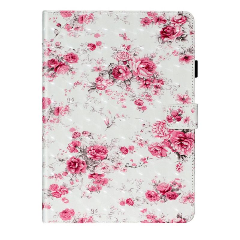 Flip Cover iPad 10.2" (2019) (2020) Mobilcover Lyspletfrihedsblomster