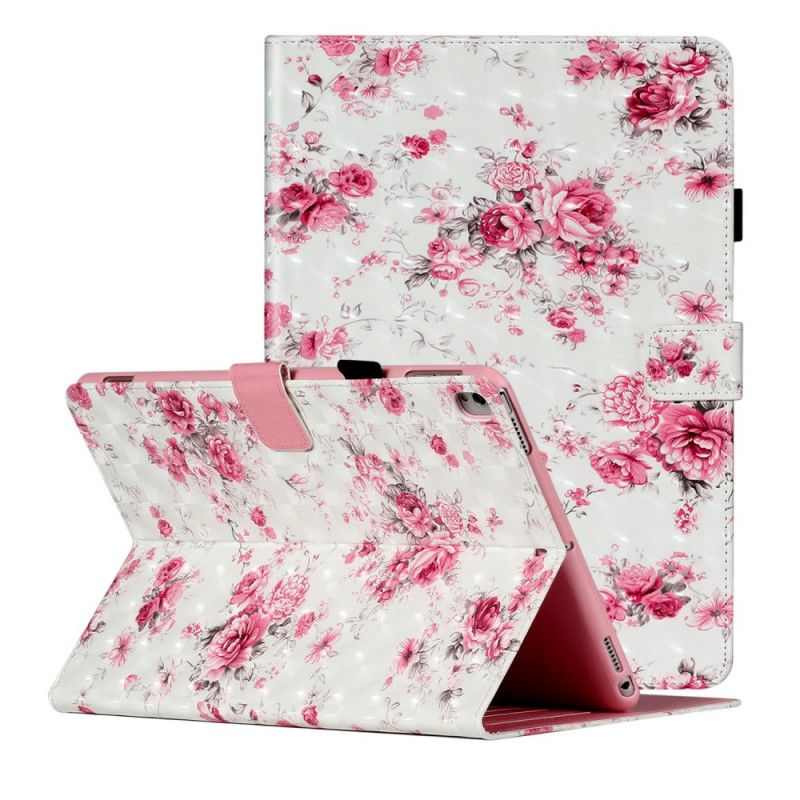 Flip Cover iPad 10.2" (2019) (2020) Mobilcover Lyspletfrihedsblomster