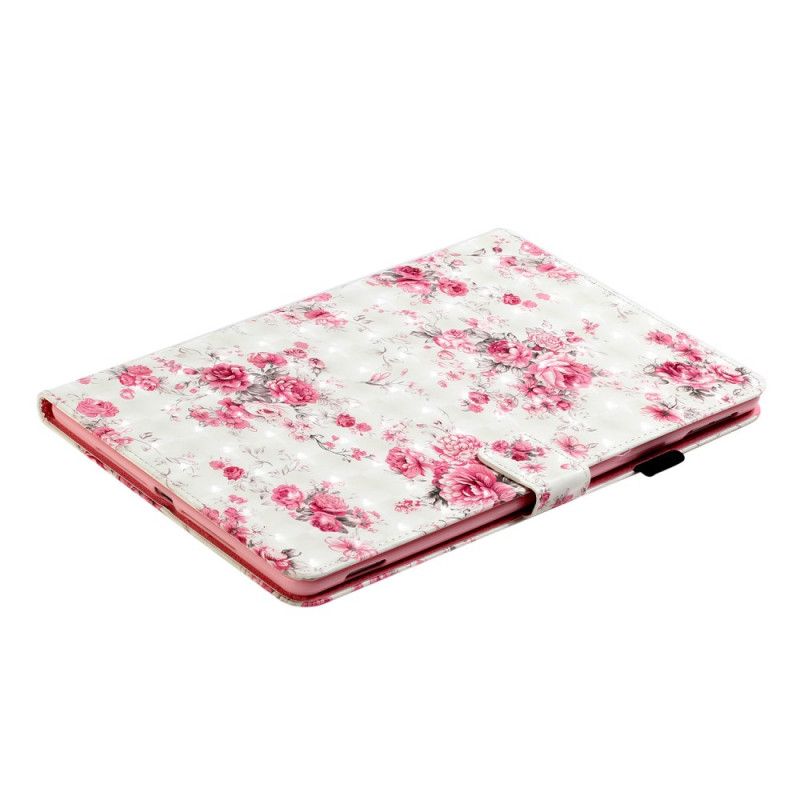 Flip Cover iPad 10.2" (2019) (2020) Mobilcover Lyspletfrihedsblomster